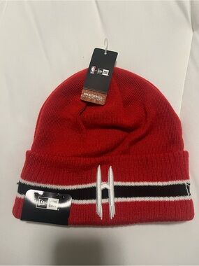 Houston Rockets NBA New Era Knit Beanie  OSFA Brand New
